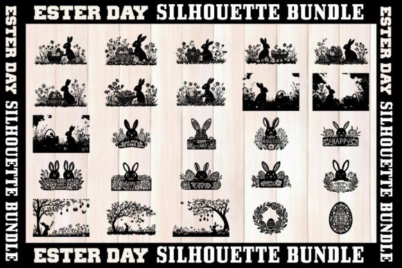 Download Easter Day Silhouette Bundle - Premium Bundle
