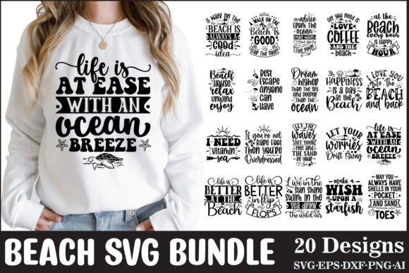 Download Beach SVG Bundle Designs - Beach svg bundle Collection