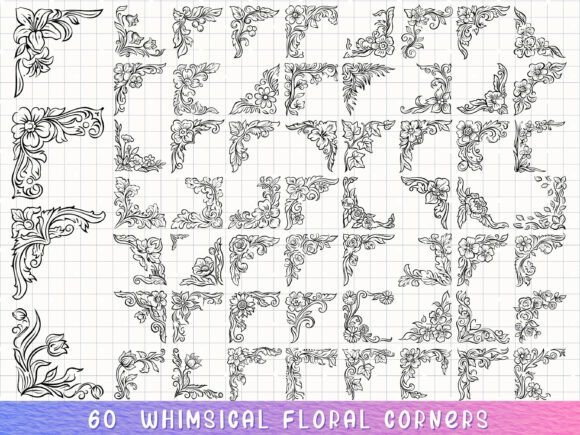 Download Floral Corner Svg, Botanical Border - Botanical Collection