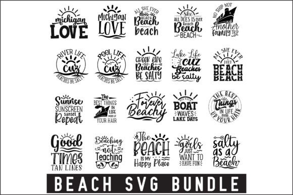 Download Beach Svg Bundle - Beach svg bundle Collection