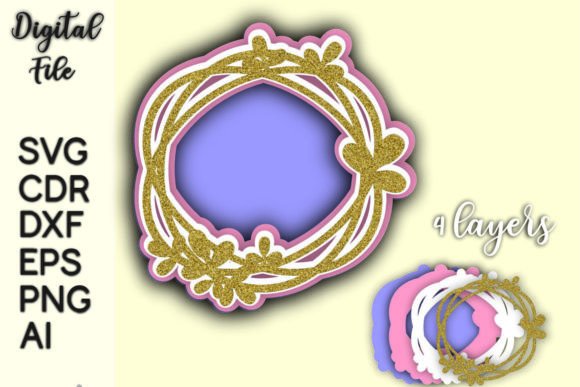 Download 3d Layered Cake Topper Svg Laser Cut - Premium Resources