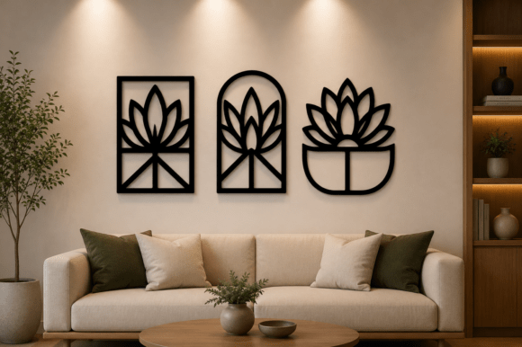 Download Modern Botanical Wall Art SVG Bundle - Botanical Collection