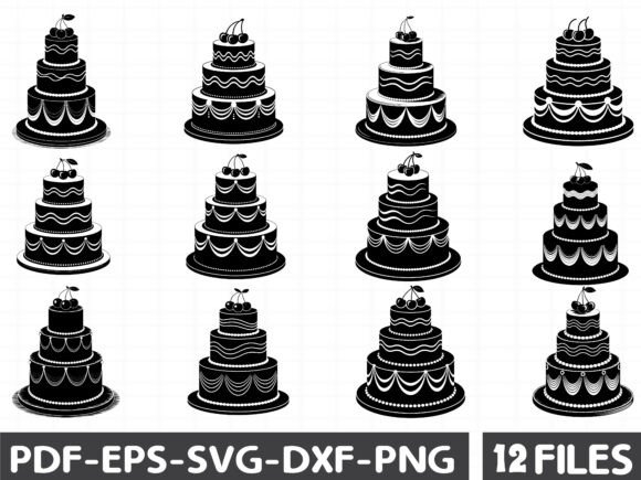 Download Multi Layered Cake SVG - Layered cake svg Collection
