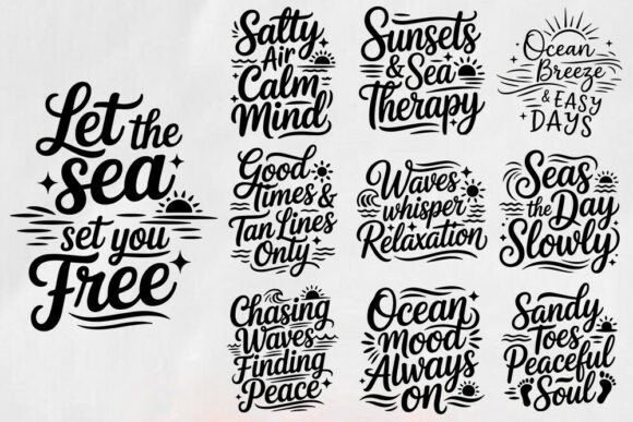 Download Beach SVG Bundle | Summer Quotes SVG - Beach svg bundle Collection