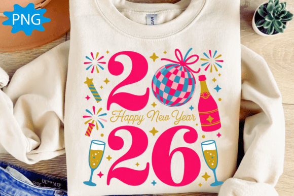 Download Happy New Year 2026 PNG, Pink Disco Ball - Happy new year Collection
