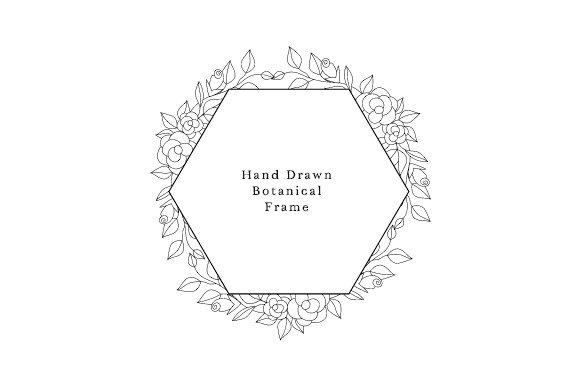Download Botanical Frame SVG, Vector - Botanical Collection