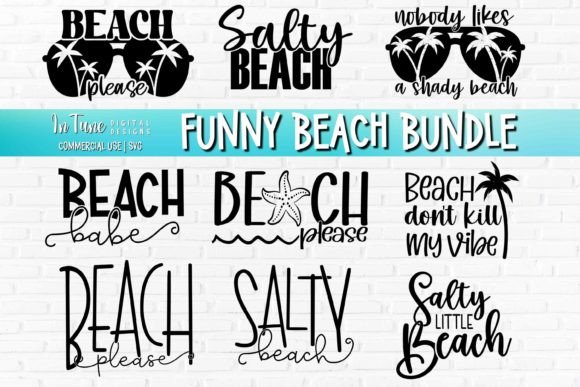Download Funny Beach SVG Bundle - Beach svg bundle Collection