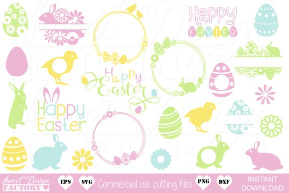 Download Easter Cut Files BUNDLE - Easter cut files Collection